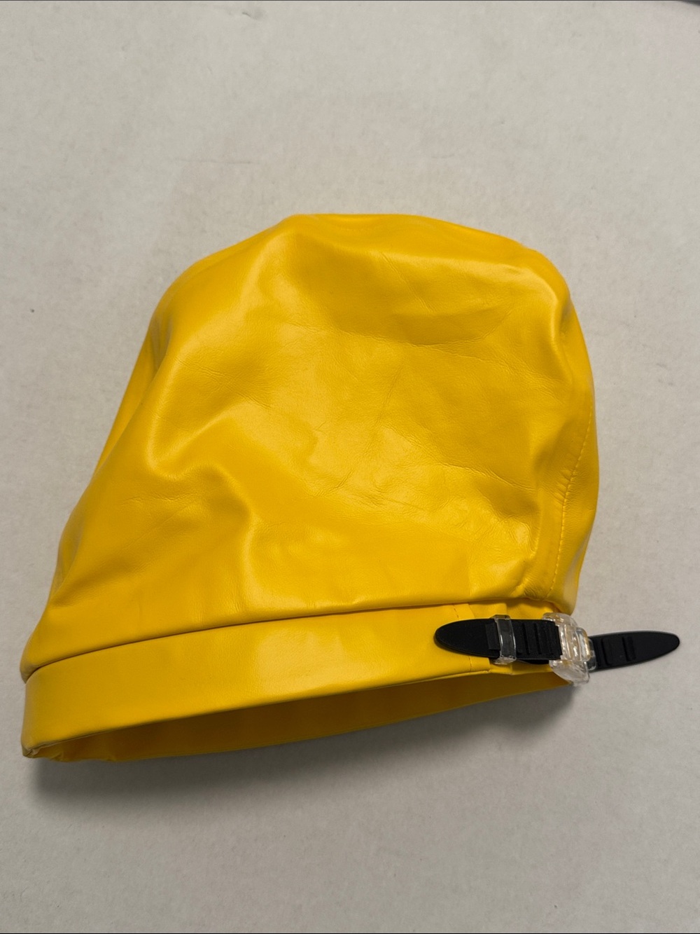 Hairbrella Satin-Lined Waterproof, Adjustable Swim Cap Yellow